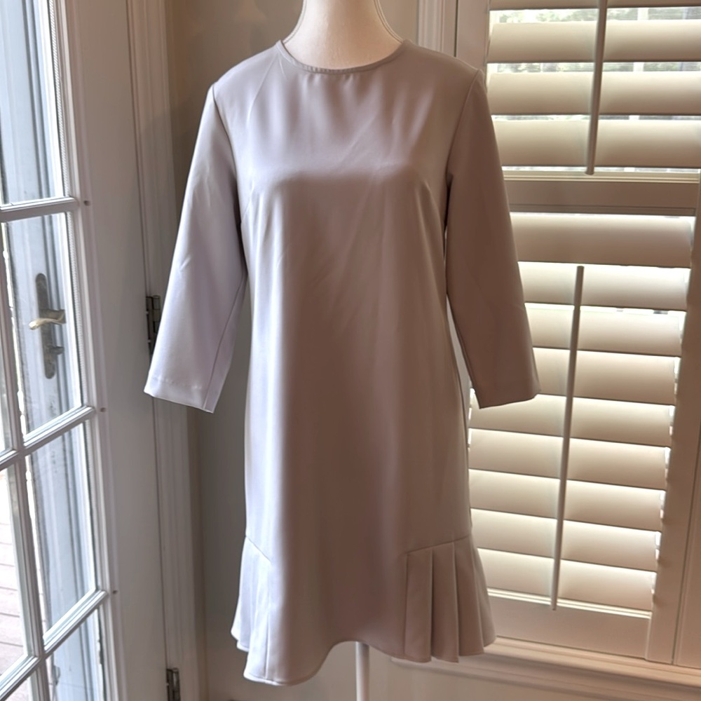 Estelle and Finn Dress with Pleated Hem